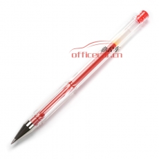 三菱 uni UM-100 双珠啫喱笔 0.5mm 红色 10支/盒