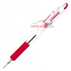 斑马 ZEBRA KRB-100-R 按制真美圆珠笔 0.7mm 红色 10支/盒