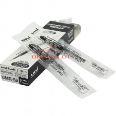 三菱 uni UMR-85 中性笔芯 0.5mm 黑色 12支/盒