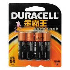 金霸王 Duracell 电池 5号 六粒装 6粒