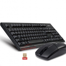 双飞燕 A4tech 3100N 针光无线键盘鼠标