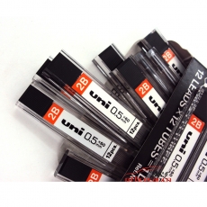 三菱 uni UL-1405 2B活动铅芯 0.5mm 12管/盒