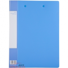 齐心 Comix AB600A-W 特惠（双夹）双强力夹/文件夹/资料夹 A4 （蓝色） 20个/箱