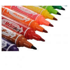 斑马 ZEBRA MO-150-MC 大双头记号笔（油性记号笔）速干耐水 (12色) 12色/套