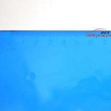 富强 F.Q FQ8025A 透明强力写字板/文件夹板 A4（蝴蝶夹）带测量