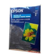爱普生 EPSON A4 经济照片纸 20张/包