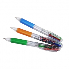 文正 Winning WZ-2026A 四色圆珠笔 0.7mm 黑+蓝+红+绿 12支/盒