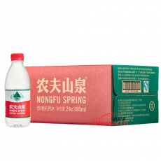 农夫山泉 N.f.s.q 饮用天然水 380ml/瓶 24瓶/箱