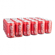 可口可乐 Coca'Cola 碳酸饮料 330ml/罐 24罐/箱