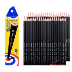 马可 Marco 8000 2B 黑色杆铅笔 12支/盒