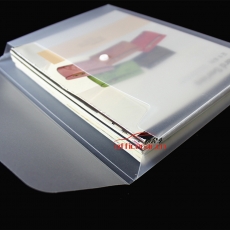 思域 SIVIC A530 塑料立体纽扣文件袋 颜色随机