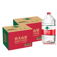农夫山泉 N.f.s.q 饮用天然水 4l/瓶 6
