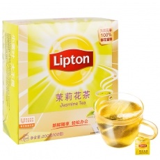 立顿 Lipton 茉莉花茶 200g 100包/