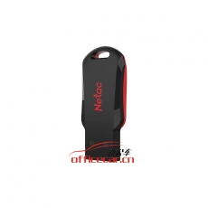 朗科（Netac）64GB USB2.0 U盘U196 黑旋风车载电脑两用闪存盘 黑红色小巧迷你加密U盘